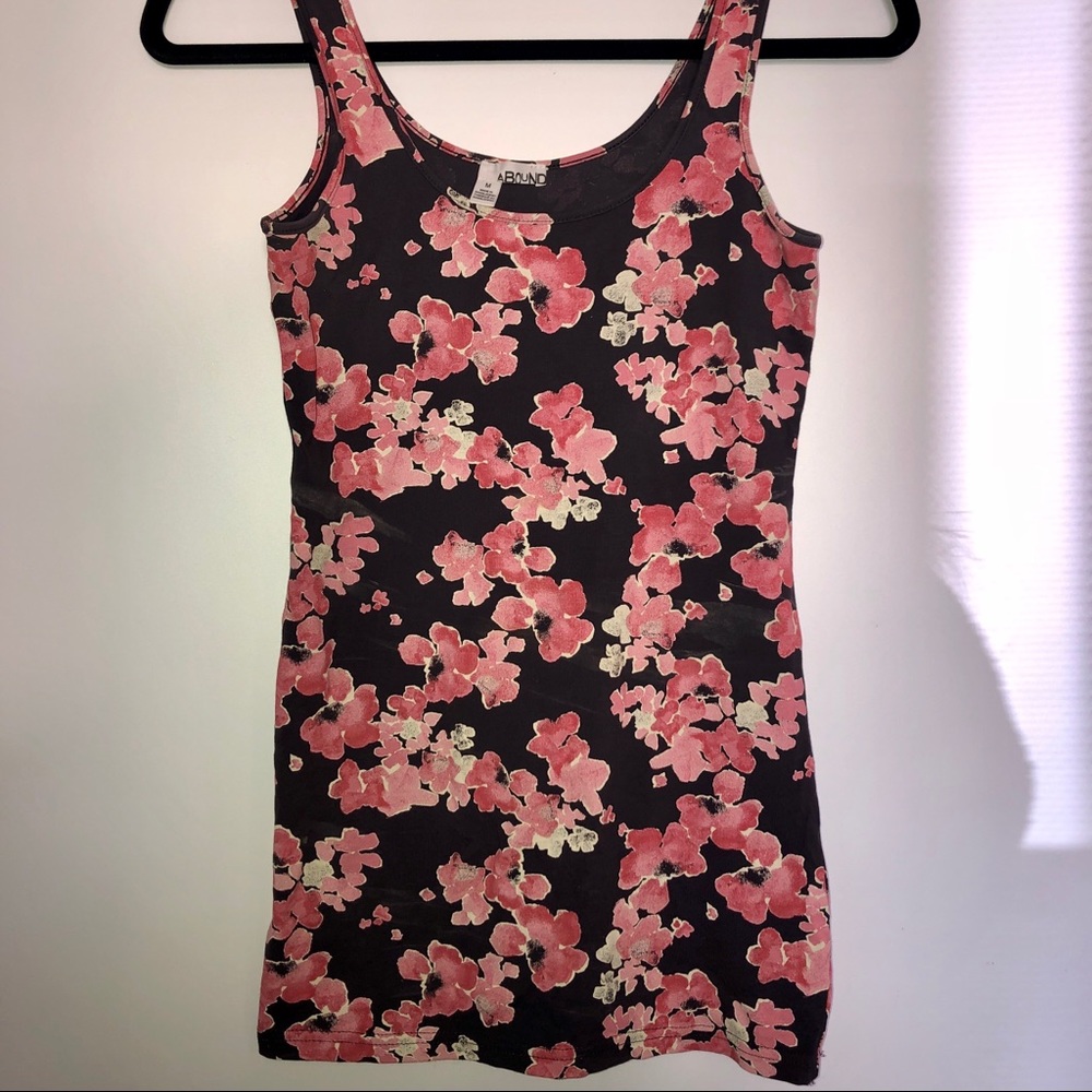 Floral tank top